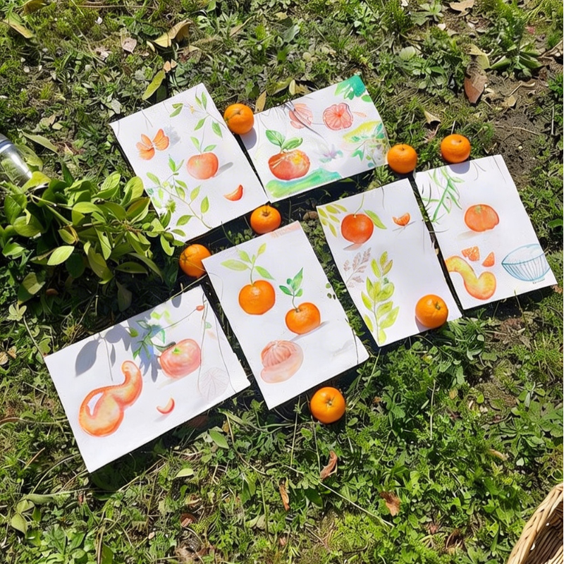 restitution de l'atelier aquarelle